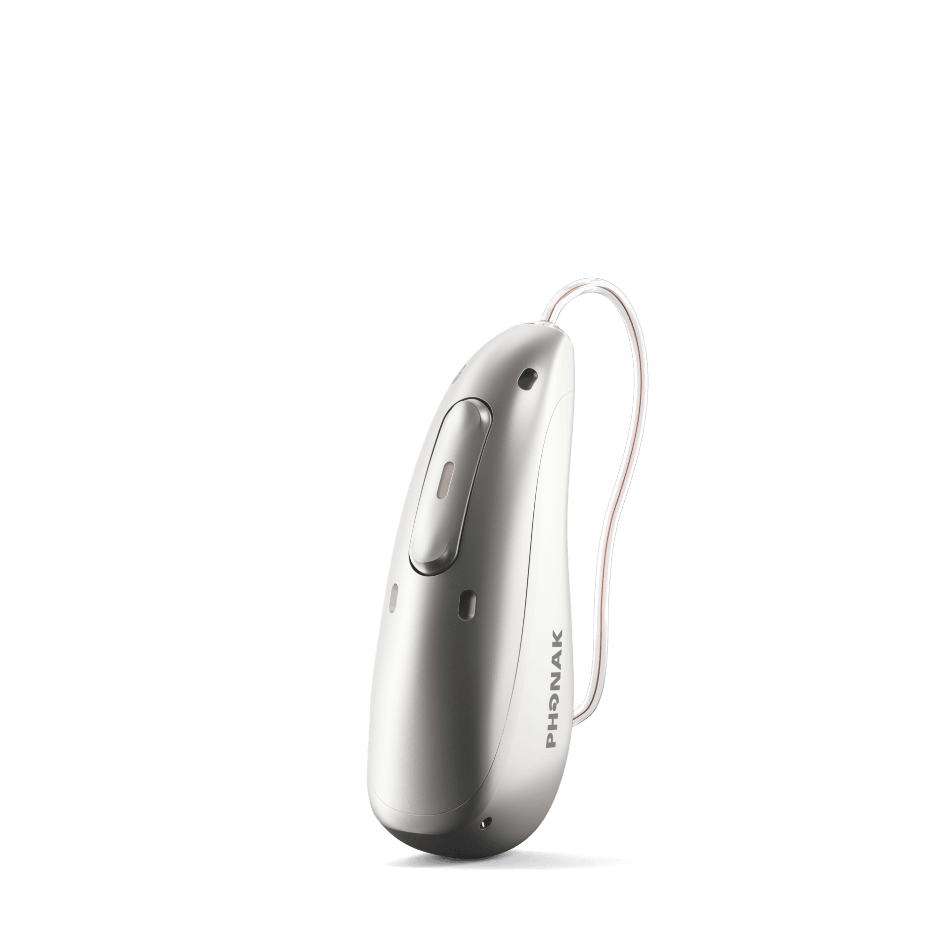Phonak Audéo Sphere Infinio receiver-in-canal hearing aid, fitted at Sounds of Life Hearing Center in Painesville, Ohio