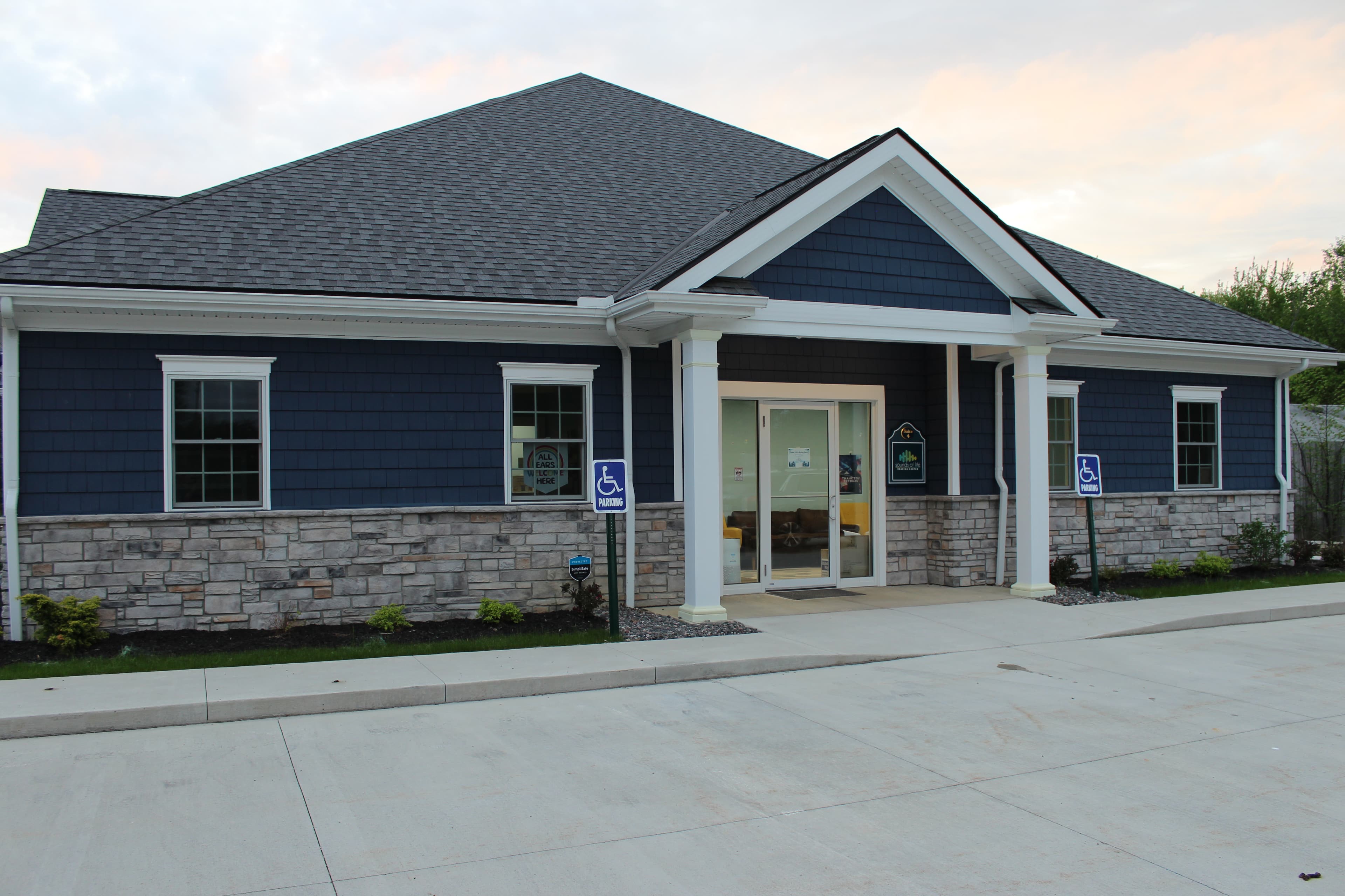 Sounds of Life Hearing Center building in Concord Township, minutes from Mentor, Ohio
